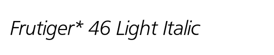 frutiger lt std 45 light font download